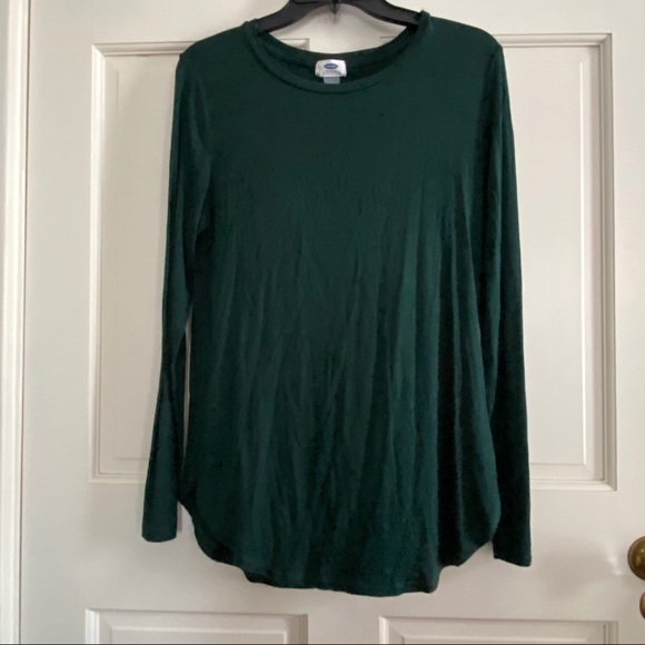 Old Navy Dark Green Long Sleeve T - Picture 1 of 3